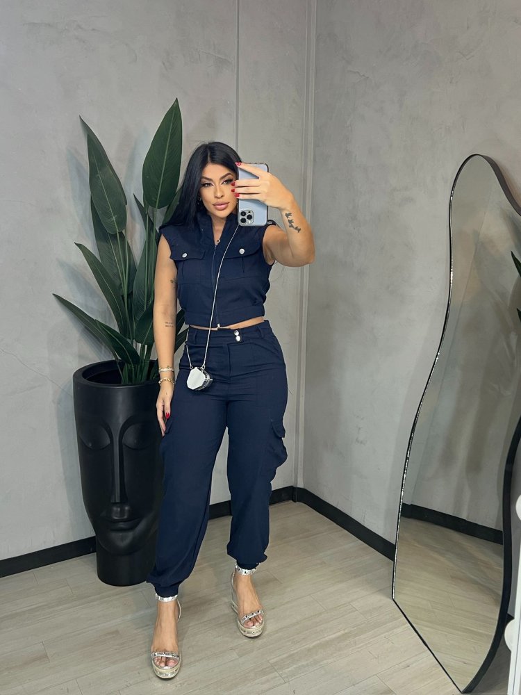 Conjunto Navy Jeans